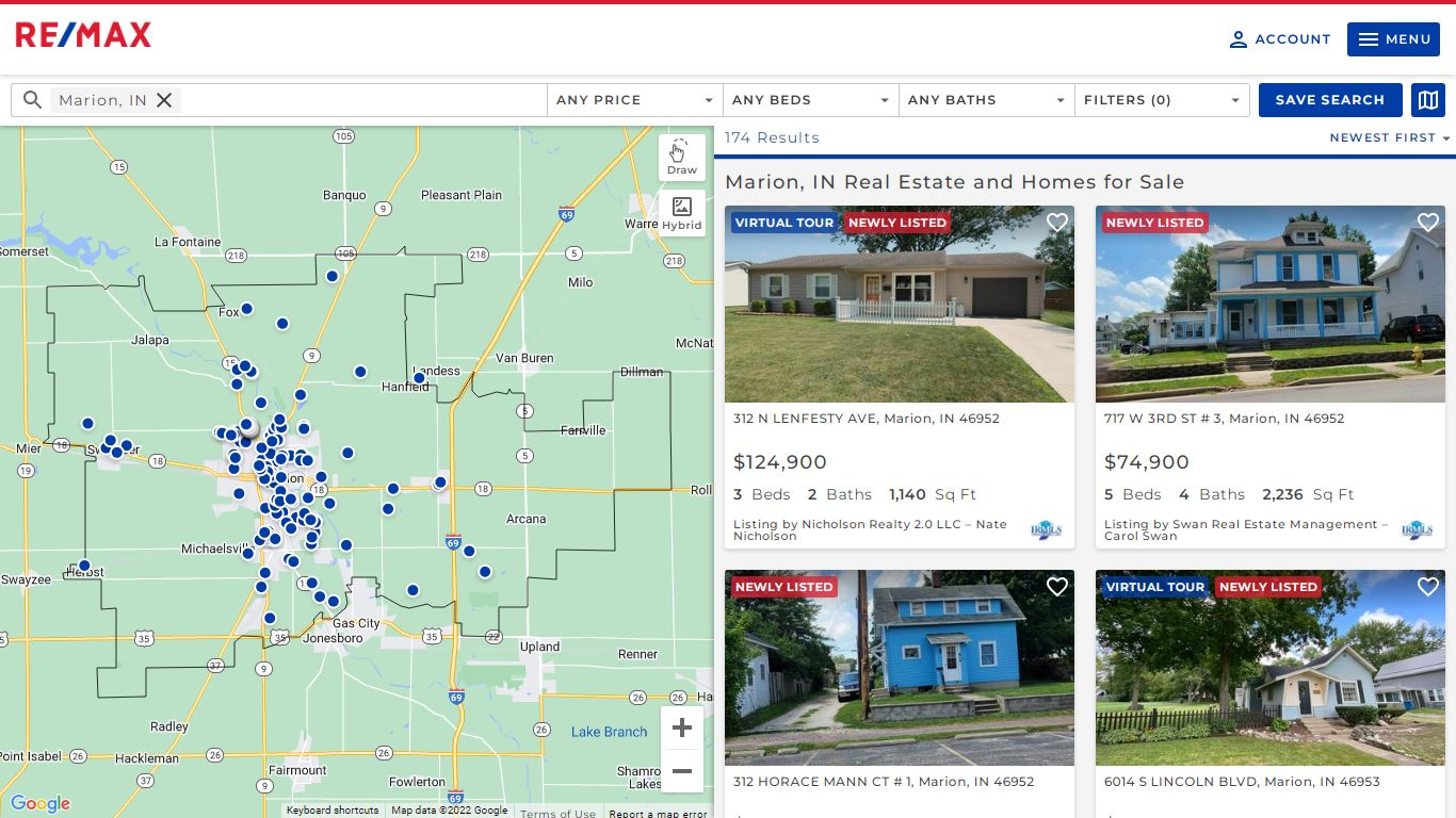 Marion, IN Real Estate & Homes for Sale | RE/MAX